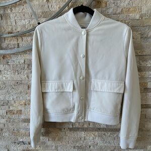 EUC Jason Wu Off-White Bomber Jacket -S